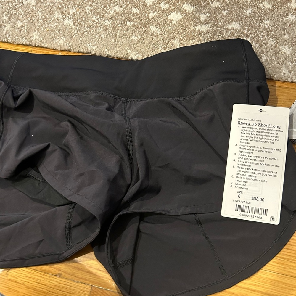 Lululemon speed up shorts